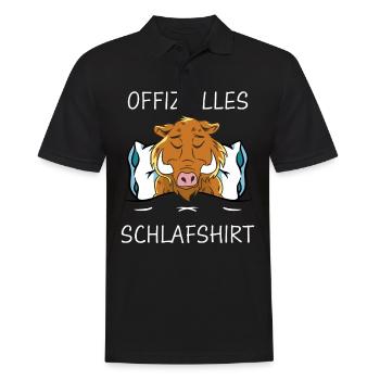 Wildschwein Jäger Wildschweine Jagd Wald Wildsau - Männer Poloshirt - Schwarz - Vorne - Kai (181cm)