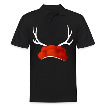 Schwarzwald Schwarzwälder Baden-Württemberg - Männer Poloshirt - Schwarz - Vorne - Kai (181cm)