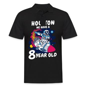 Cadeau 8 ans anniversaire garçon ou fille - Polo Homme - noir - Devant - Kai (181cm)