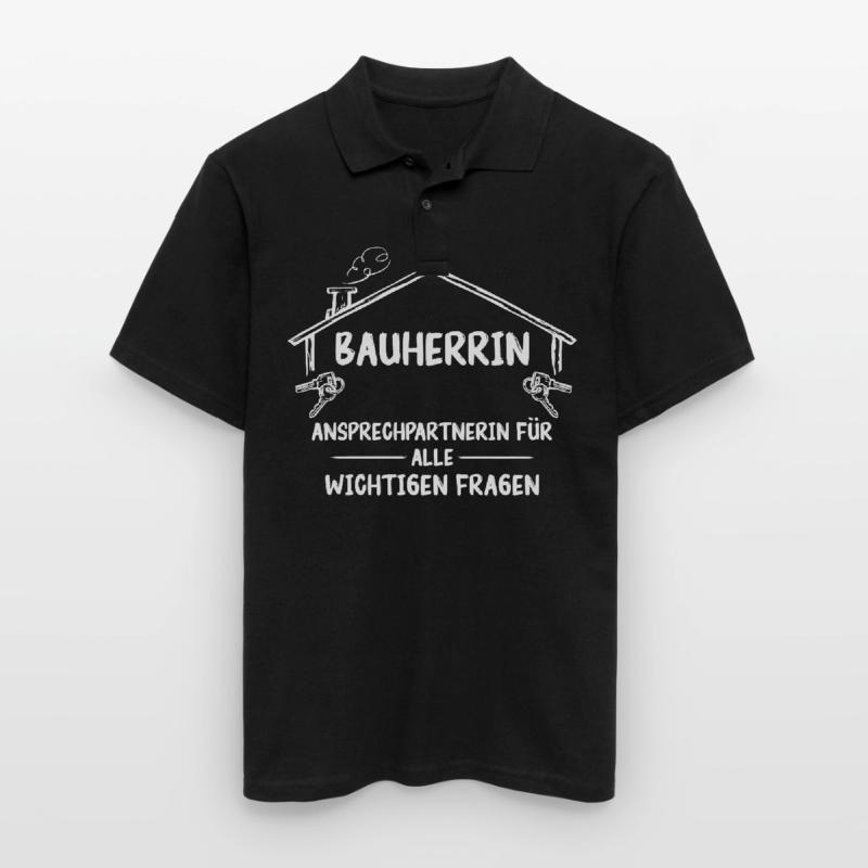 Client : Constructeur de maisons, constructeur de maisons Polo Homme