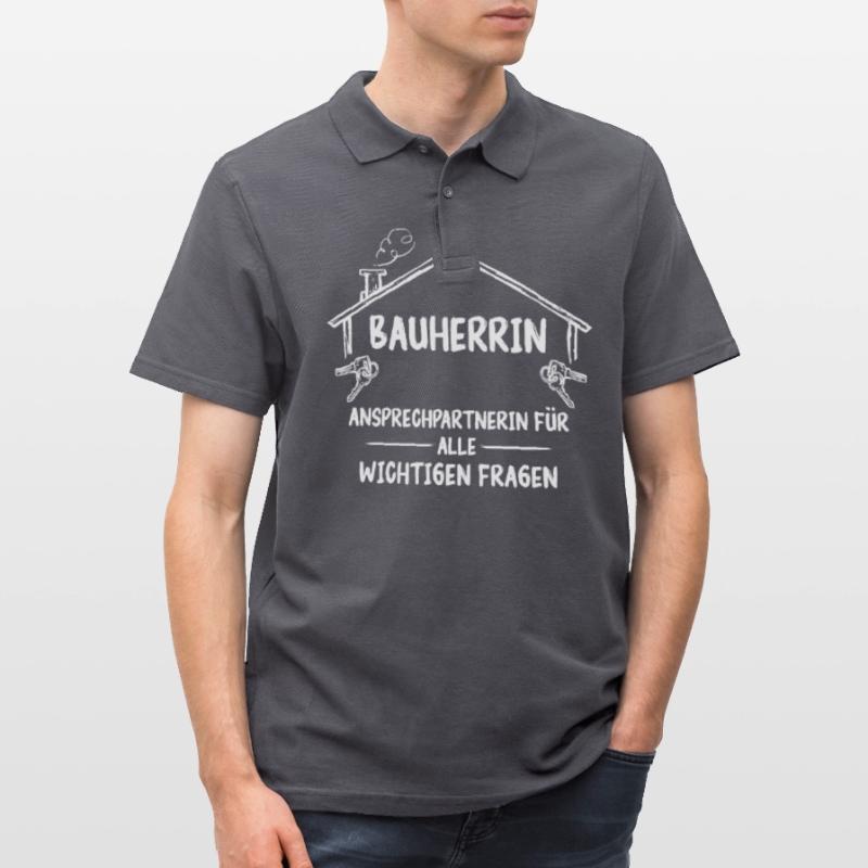 Client : Constructeur de maisons, constructeur de maisons Polo Homme
