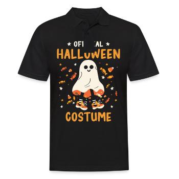 Halloween Costume Creepy - Men's Polo Shirt - black - Front - Kai (181cm)