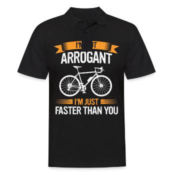 Vélo Vélo de montagne Cyclisme - Polo Homme - noir - Devant - Kai (181cm)