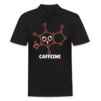 Chimiste Chimie Science Atome Molécule - Polo Homme - noir - Devant - Kai (181cm)