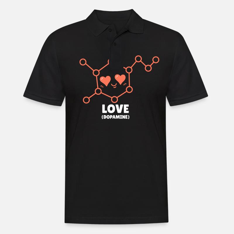 Chemist Chemistry Science Atom Molecule - Men's Polo Shirt - black