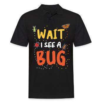 Insekten Entomologe Biologie - Männer Poloshirt - Schwarz - Vorne - Kai (181cm)