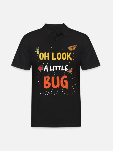 Insect Entomologist Biology - Men's Polo Shirt - black
