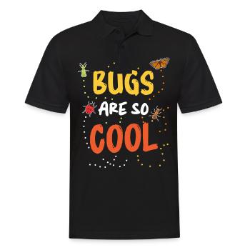 Insect Entomologist Biology - Men's Polo Shirt - black - Front - Kai (181cm)