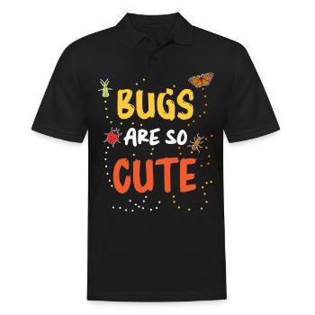 Insekten Entomologe Biologie - Männer Poloshirt - Schwarz - Vorne - Kai (181cm)