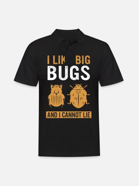Insect Entomologist Biology - Men's Polo Shirt - black