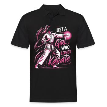 Karaté Karaté Combattant Arts martiaux - Polo Homme - noir - Devant - Kai (181cm)