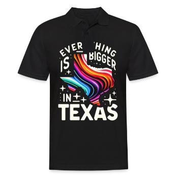 État du Texas Texans Texas - Polo Homme - noir - Devant - Kai (181cm)