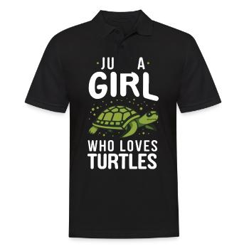 Tortue Tortue De Mer Tortue Animal - Polo Homme - noir - Devant - Kai (181cm)