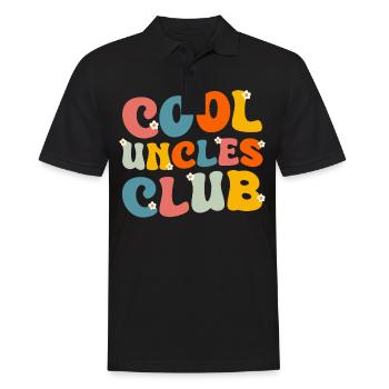Uncle Fmilie Great-Uncle Uncle's - Men's Polo Shirt - black - Front - Kai (181cm)