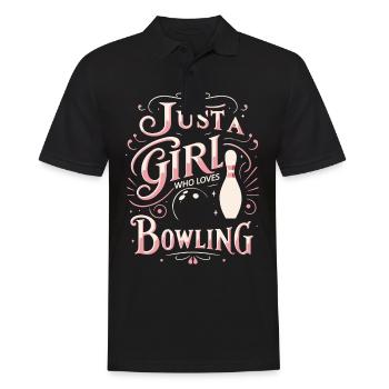 Bowling Bowler Pin Ball Bowling Ball - Polo Homme - noir - Devant - Kai (181cm)