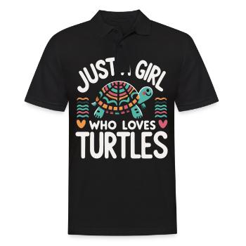 Tortue Tortue De Mer Tortue Animal - Polo Homme - noir - Devant - Kai (181cm)