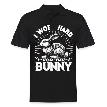 Lapin, Lapin, Animal, Animal De Compagnie, Lapins - Polo Homme - noir - Devant - Kai (181cm)