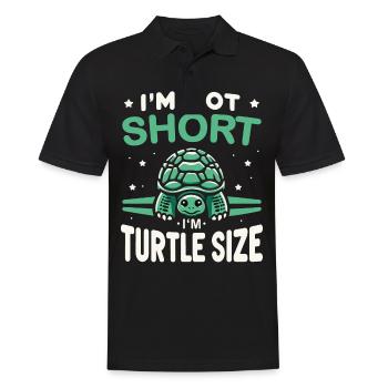 Tortue Tortue De Mer Tortue Animal - Polo Homme - noir - Devant - Kai (181cm)