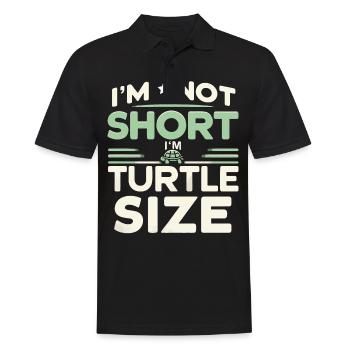 Tortue Tortue De Mer Tortue Animal - Polo Homme - noir - Devant - Kai (181cm)