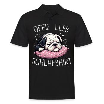 Bouledogue français Frenchie Dog - Polo Homme - noir - Devant - Kai (181cm)