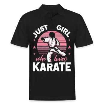 Karaté Karaté Combattant Arts martiaux - Polo Homme - noir - Devant - Kai (181cm)