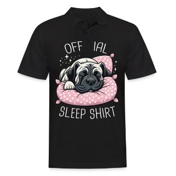 Cane Corso Dog - Men's Polo Shirt - black - Front - Kai (181cm)