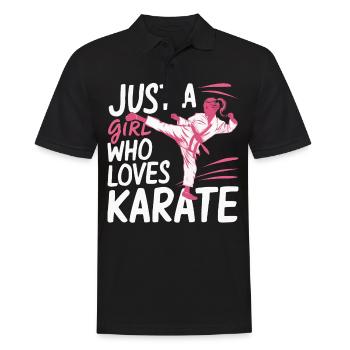 Karaté Karaté Combattant Arts martiaux - Polo Homme - noir - Devant - Kai (181cm)