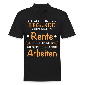 Pension de retraite Pension de retraite Pension de retraite - Polo Homme - noir - Devant - Kai (181cm)