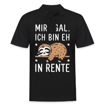 Pension de pensionné Pension de retraite - Polo Homme - noir - Devant - Kai (181cm)