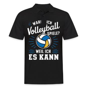 Volley-ball Volley-ball de plage Joueurs de volley-ball sportifs - Polo Homme - noir - Devant - Kai (181cm)