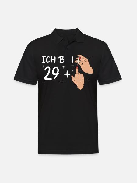 Geburtstagsgeschenk 30 Jahre Geburtstagskind - Männer Poloshirt - Schwarz