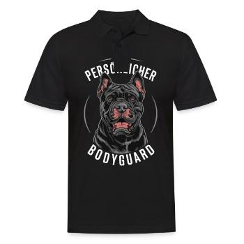 Chiens Cane Corso Italiano Chien - Polo Homme - noir - Devant - Kai (181cm)