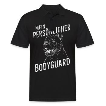Chiens Cane Corso Italiano Chien - Polo Homme - noir - Devant - Kai (181cm)