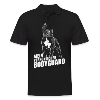 Chiens Cane Corso Italiano Chien - Polo Homme - noir - Devant - Kai (181cm)