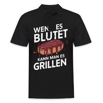 Grilling Grill BBQ Barbecue Grill Apron Grill - Polo Homme - noir - Devant - Kai (181cm)