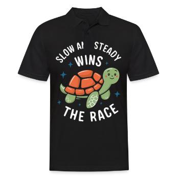 Tortue Tortue De Mer Tortue Animal - Polo Homme - noir - Devant - Kai (181cm)