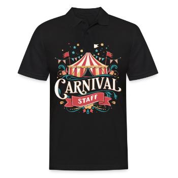 Cirque Carnaval Carnaval - Polo Homme - noir - Devant - Kai (181cm)