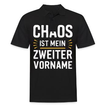 Sarcasme Ironie Drôle Paroles sarcastiques - Polo Homme - noir - Devant - Kai (181cm)