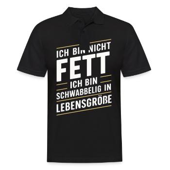 Sarcasme Ironie Drôle Paroles sarcastiques - Polo Homme - noir - Devant - Kai (181cm)