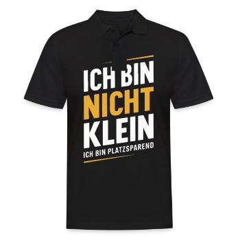 Sarkasmus Ironie Lustige Sarkastische Sprüche - Männer Poloshirt - Schwarz - Vorne - Kai (181cm)