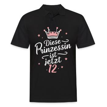 Cadeau d’anniversaire 12 ans Enfant - Polo Homme - noir - Devant - Kai (181cm)