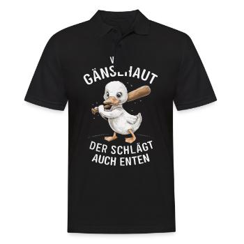 Sarcasme Ironie Drôle Paroles sarcastiques - Polo Homme - noir - Devant - Kai (181cm)