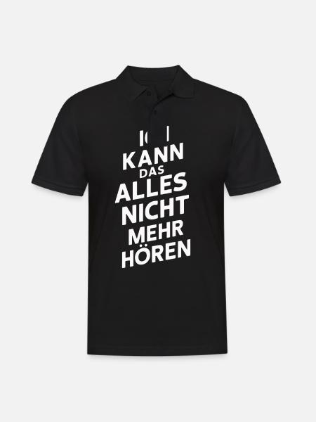 Sarcasm Irony Funny Sarcastic Sayings - Men's Polo Shirt - black