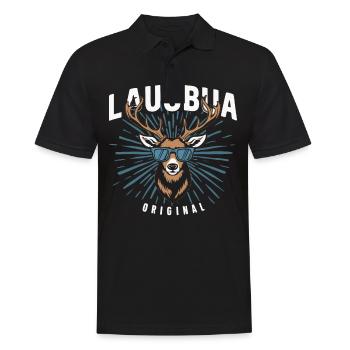 Free State of Bavaria Bavarian - Men's Polo Shirt - black - Front - Kai (181cm)