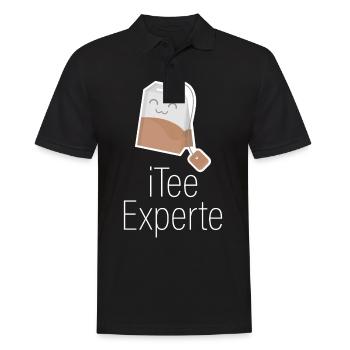 Funny Funny Funny Saying Funny Clothing - Men's Polo Shirt - black - Front - Kai (181cm)