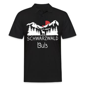 Black Forest Black Forest Baden-Württemberg - Men's Polo Shirt - black - Front - Kai (181cm)