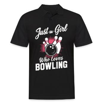 Bowling Bowler Pin Ball Bowling Ball - Polo Homme - noir - Devant - Kai (181cm)