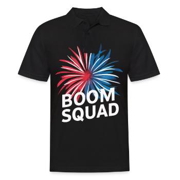 Pyrotechnie Feux d’artifice Pyrotechnie - Polo Homme - noir - Devant - Kai (181cm)