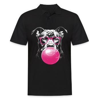 Cane Corso Chien - Polo Homme - noir - Devant - Kai (181cm)