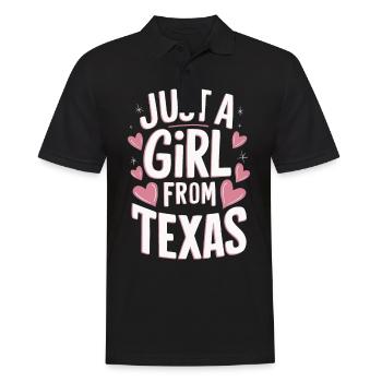 État du Texas Texans Texas - Polo Homme - noir - Devant - Kai (181cm)